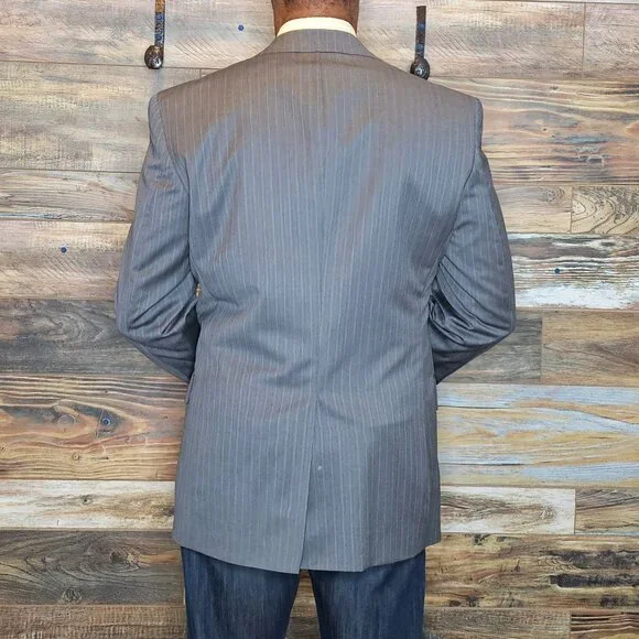 Jos. A. Bank Signature Gold Cento CinQuanta 100% Wool Blazer Jacket 40R